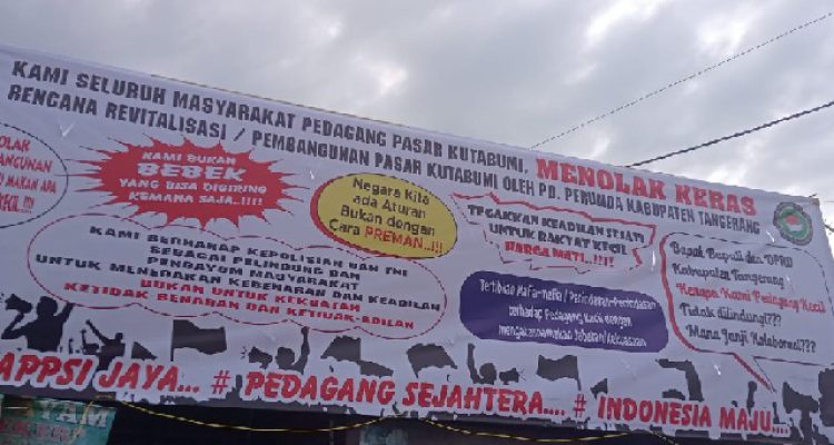 Menolak Revitalisasi Oleh Pd Pasar Niaga Kerta Raharja Dpp Appsi Surati Bupati Zaki Detik Merdeka YsPBS7jbV5