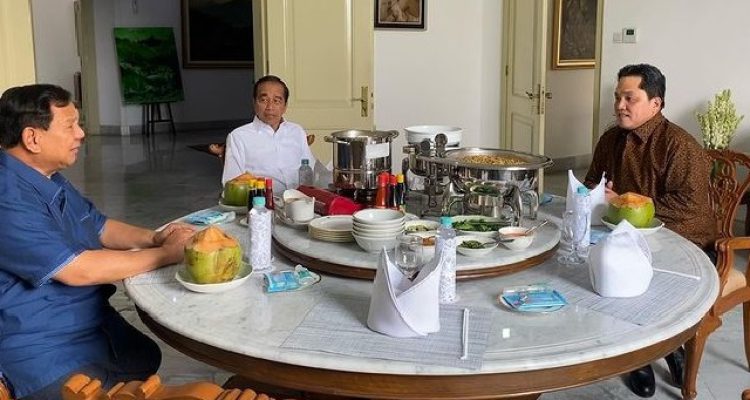 Joko Widodo Prabowo Dan Erick Thohir Bertemu Siap Majukan Industri Pertahanan Ri Detik Merdeka GLo8YJKpBi