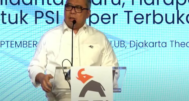 Ahmad Ali Ketua Harian PSI