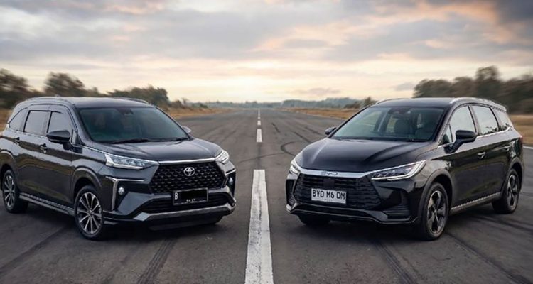 BYD M6 DM dan Toyota Veloz Hybrid sama-sama MPV elektrifikasi