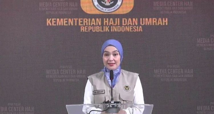 Maria Assegaf, Juru bicara Kementerian Haji dan Umrah.