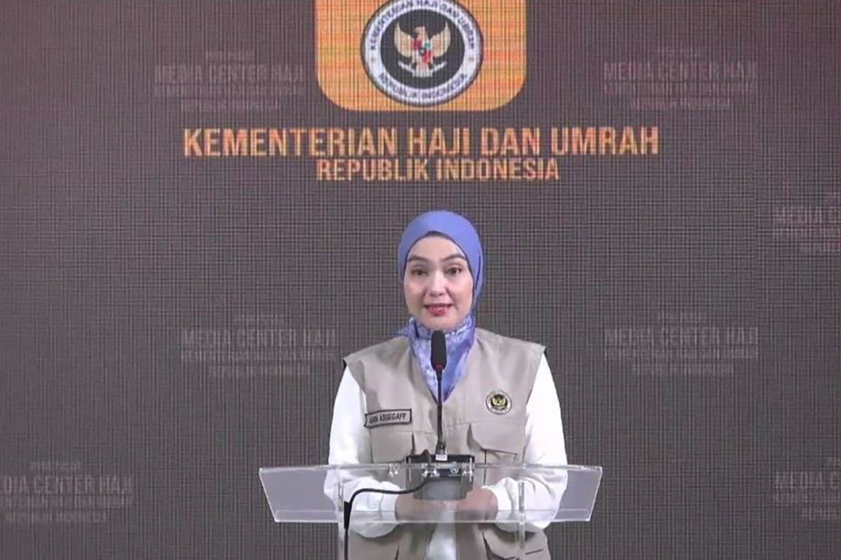 Maria Assegaf, Juru bicara Kementerian Haji dan Umrah.