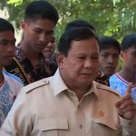 Presiden Prabowo Subianto melakukan kunjungan kerja di Miangas, Kepulauan Talaud, Sulawesi Utara, Sabtu (9/5/2026).