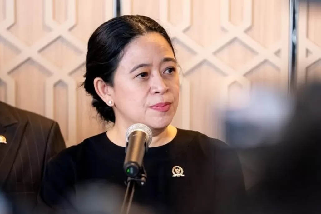 Ketua DPR RI dan Ketua DPP PDI Perjuangan Puan Maharani menjawab pertanyaan pers di kompleks parlemen, Senayan, Jakarta, Kamis (21/5/2026).