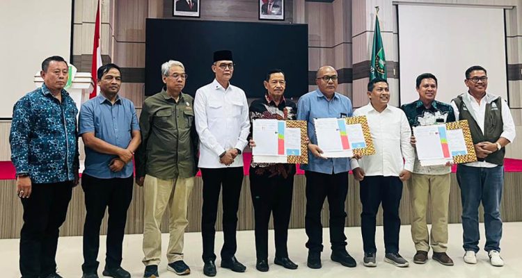 TA Khalid menyaksikan kerja sama pengelolaan TWA KM Nol Sabang.
