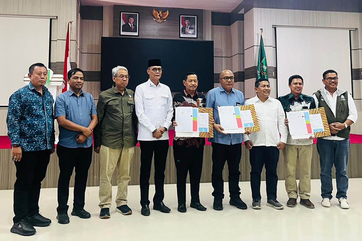 TA Khalid menyaksikan kerja sama pengelolaan TWA KM Nol Sabang.