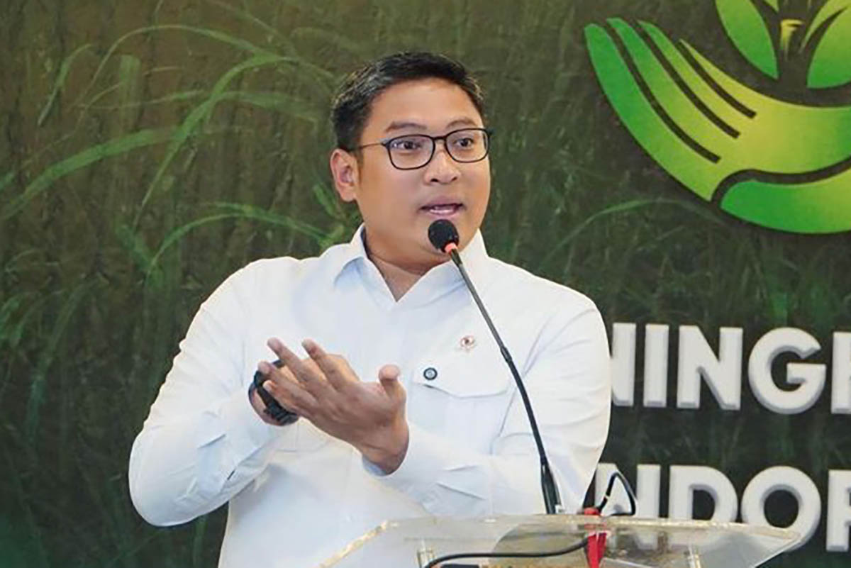 Sudaryono Wakil Menteri Pertanian.