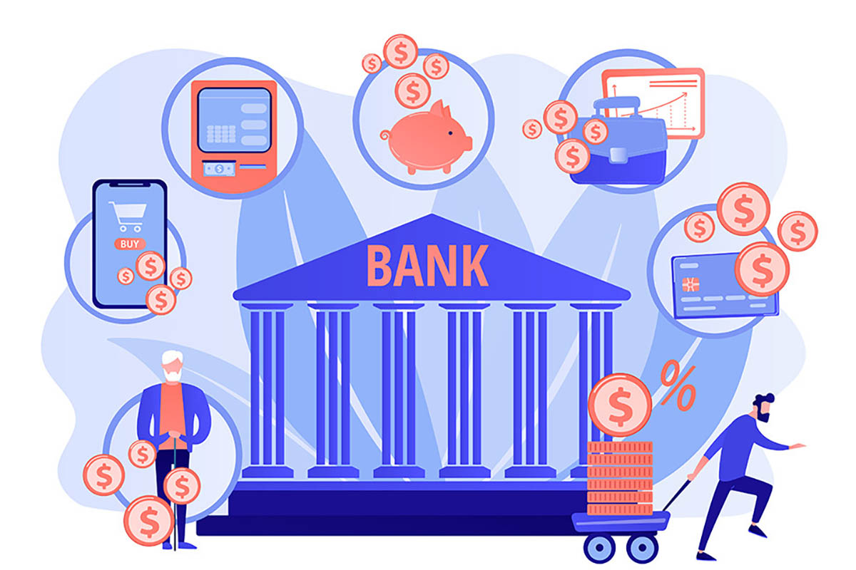 Ilustrasi bank