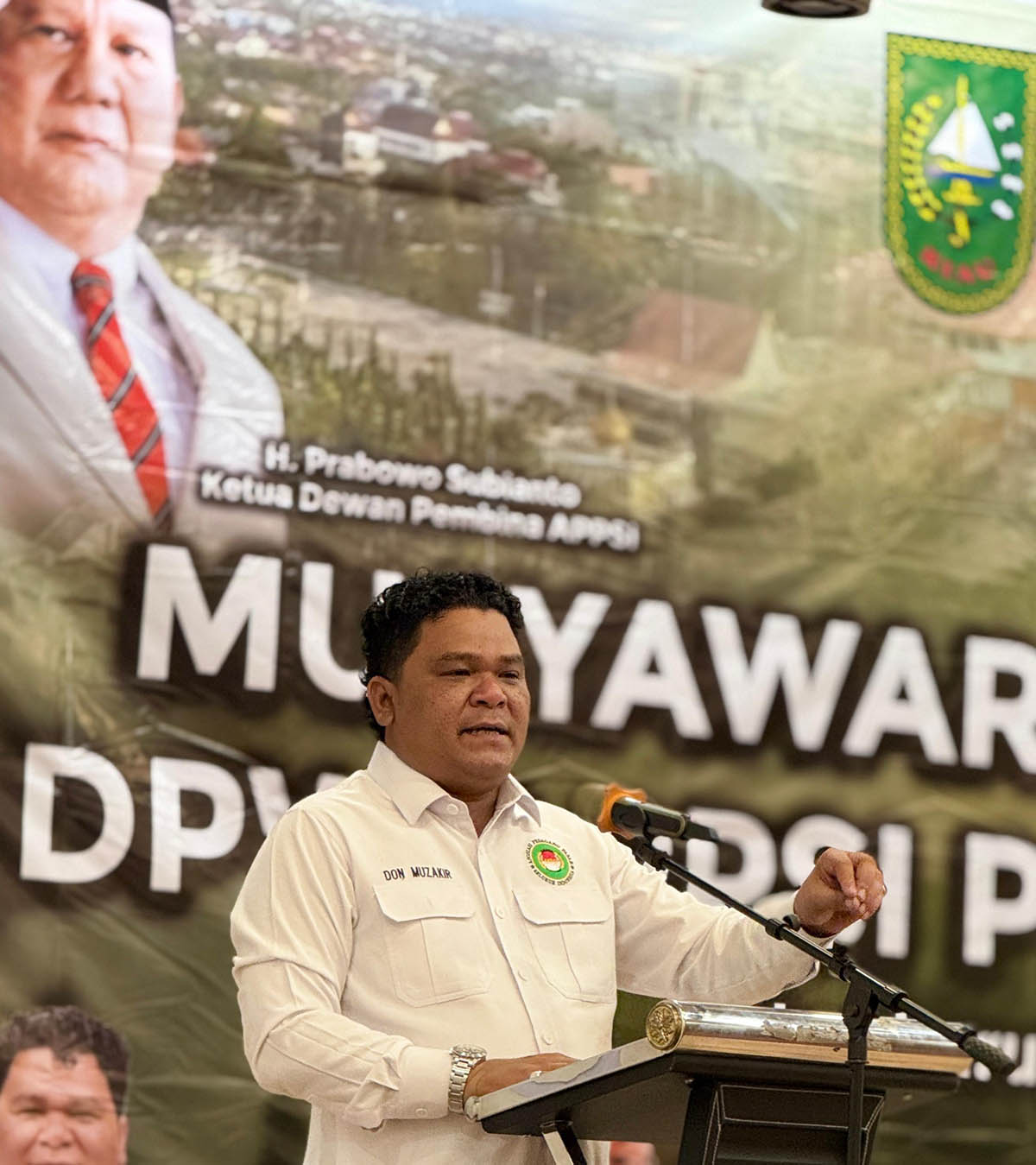 Don Muzakir Ketua Harian DPP Asosiasi Pedagang Pasar Seluruh Indonesia (APPSI)