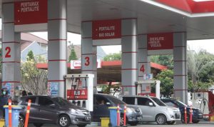 SPBU Pertamina. Harga Pertamax naik.