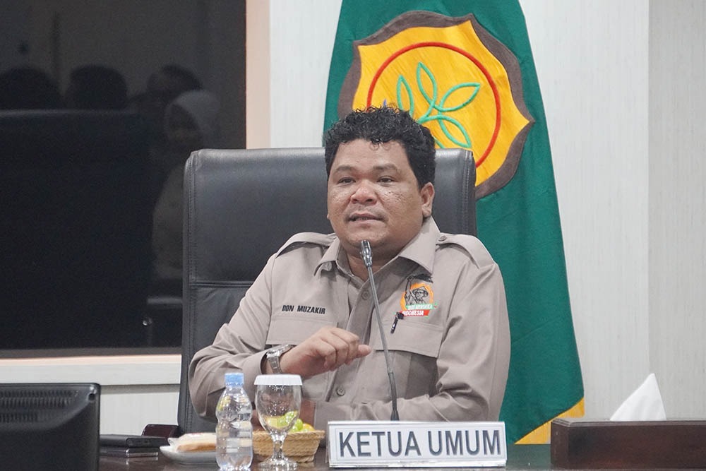 Don Muzakir Ketua Umum DPN Tani Merdeka Indonesia