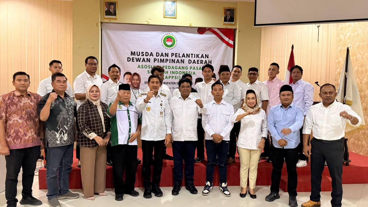 Don Muzakir melantik pengurus DPD APPSI Kabupaten Sukoharjo