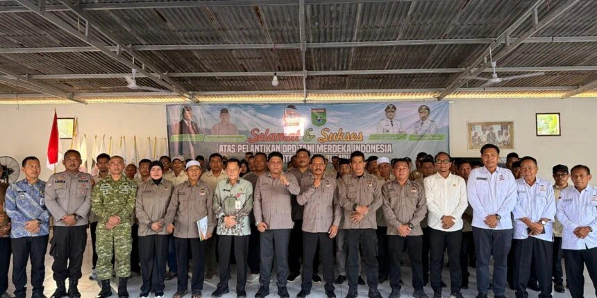 Pelantikan DPD Tani Merdeka Indonesia Kabupaten Tanah Bumbu, Kalimantan Selatan.
