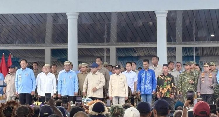 Presiden Prabowo menghadiri Puncak Pekan Nasional (Penas) Petani dan Nelayan XVII di Gorontalo, Rabu (24/6/2026).
