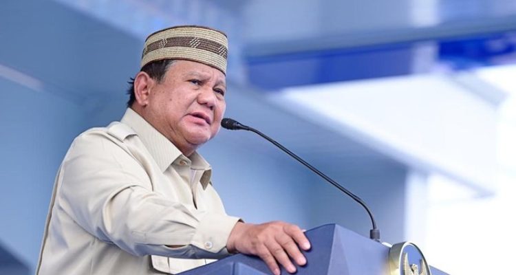 Pidato Presiden Prabowo