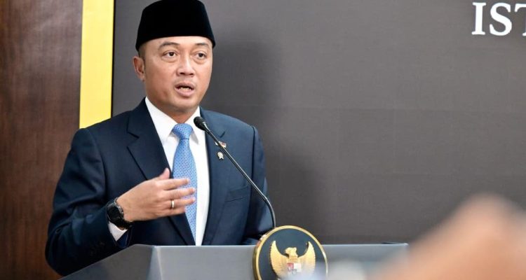 Keterangan Pers Menteri Sekretaris Negara (Mensesneg) Prasetyo Hadi di kompleks Istana Kepresidenan Jakarta. Foto: BPMI Setpres