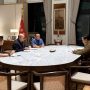 Presiden Prabowo Subianto menerima Menteri Investasi dan Hilirisasi/Kepala Danantara, Rosan Roeslani di kediaman pribadinya di Kertanegara, Jakarta. Minggu (21/6/2026).