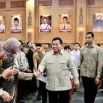 Presiden RI Prabowo Subianto dalam penutupan Sarasehan Kebangsaan Konvensi Sains, Teknologi, dan Industri 2026 di JCC Senayan, Jakarta, Minggu (28/6/2026). (Foto: Dok Setpres)