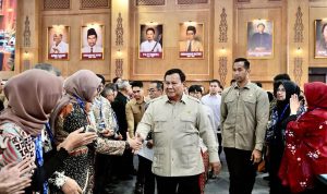 Presiden RI Prabowo Subianto dalam penutupan Sarasehan Kebangsaan Konvensi Sains, Teknologi, dan Industri 2026 di JCC Senayan, Jakarta, Minggu (28/6/2026). (Foto: Dok Setpres)