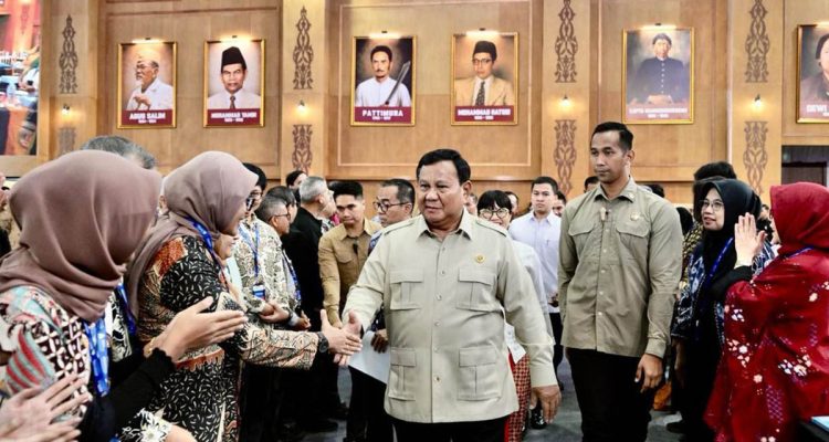 Presiden RI Prabowo Subianto dalam penutupan Sarasehan Kebangsaan Konvensi Sains, Teknologi, dan Industri 2026 di JCC Senayan, Jakarta, Minggu (28/6/2026). (Foto: Dok Setpres)