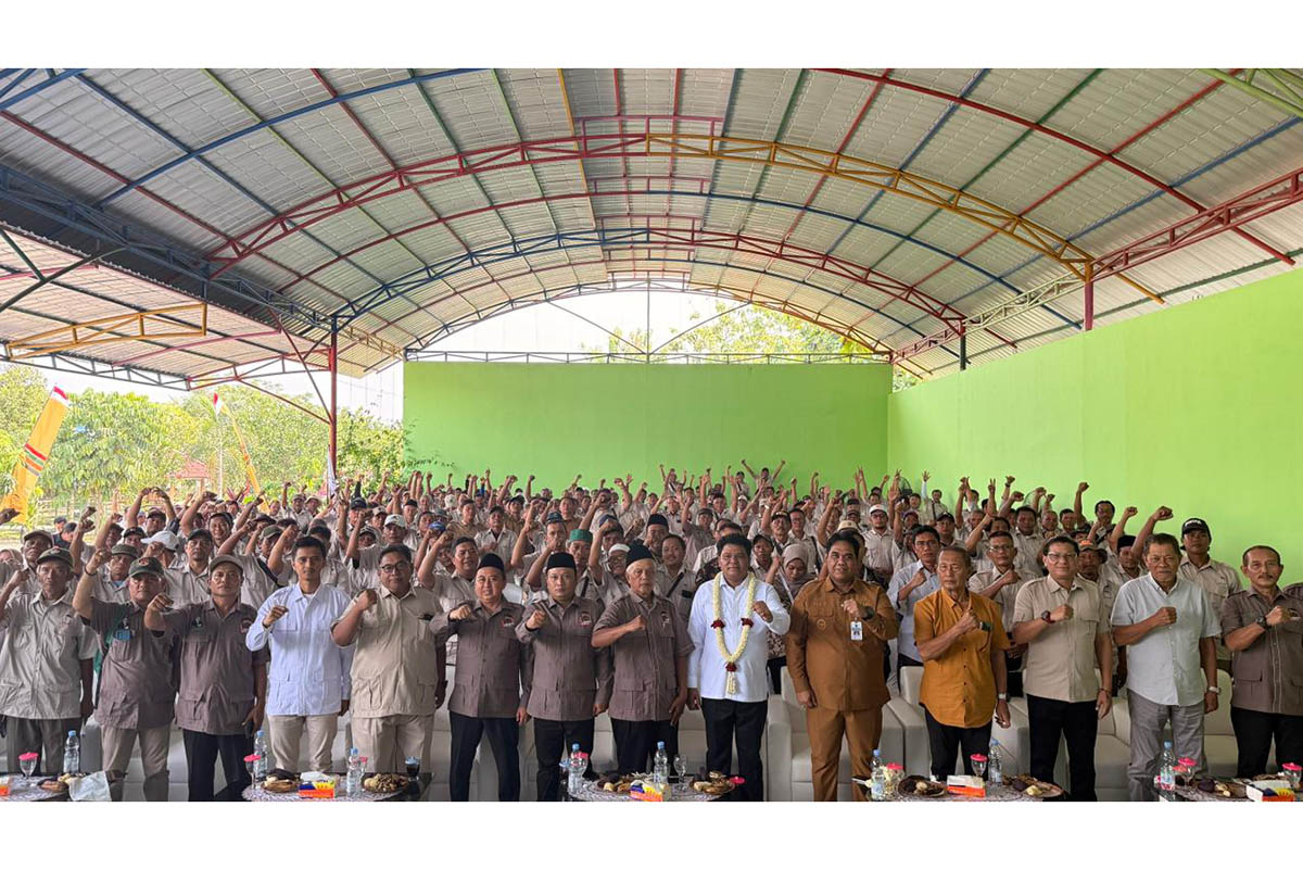 DPD Tani Merdeka Indonesia Kabupaten Tegal, Jawa Tengah, menggelar Rapat Kerja Daerah (Rakerda), pada Selasa 2 Juni 2026.
