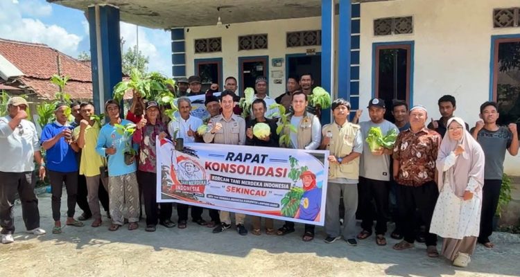 Konsolidasi DPD Tani Merdeka Indonesia Kabupaten Lampung Barat.