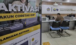 Aktivitas Pajak Direktorat Jenderal Pajak (DJP) Kementerian Keuangan (Kemenkeu) resmi melibatkan aparat TNI dan Polri dalam pengawasan wajib pajak. Ilustrasi.