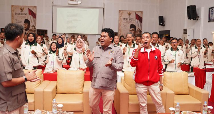 Ketua Umum DPN Don Muzakir Membuka Diklat ke III Tani Merdeka Indonesia yang berlangsung di Balai Besar Pelatihan Peternakan (BBPP) Batu, Jawa Timur, pada Kamis 16 Juli 2026.