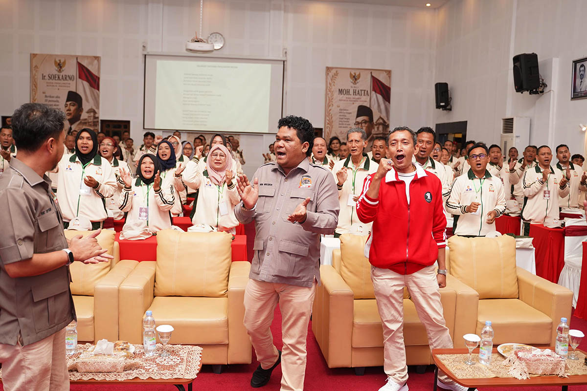Ketua Umum DPN Don Muzakir Membuka Diklat ke III Tani Merdeka Indonesia yang berlangsung di Balai Besar Pelatihan Peternakan (BBPP) Batu, Jawa Timur, pada Kamis 16 Juli 2026.