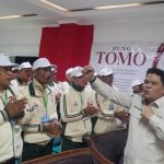 Don Muzakir Ketua Umum DPN Tani Merdeka Indonesia sedang menyampaikan materi pada Diklat ke II terkait penguatan organisasi.