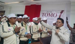 Don Muzakir-Materi Diklat Don Muzakir Ketua Umum DPN Tani Merdeka Indonesia sedang menyampaikan materi pada Diklat ke II terkait penguatan organisasi.