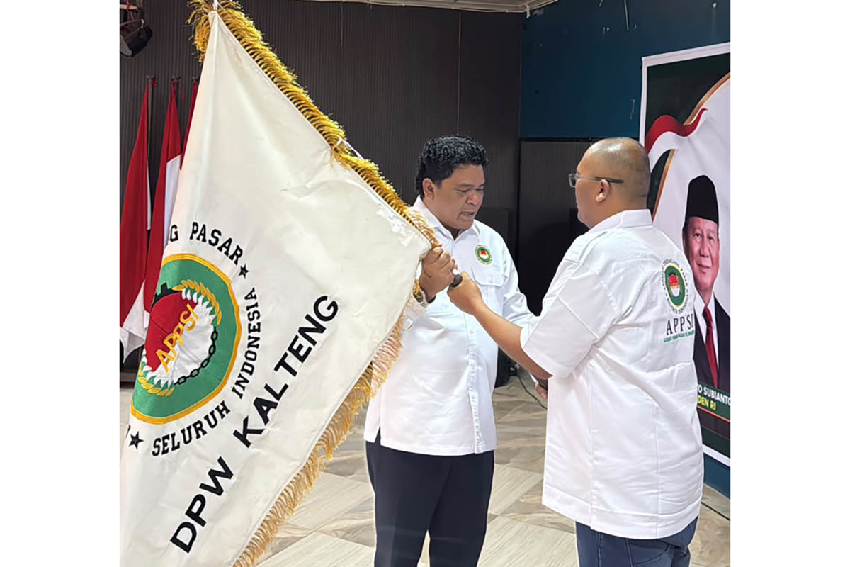 Ketua Harian APPSI Don Muzakir melantik Farid Agus Prianto sebaga Ketua DPW APPSI Kalimantan Tengah, Senin 20 Juli 2026.