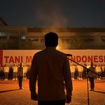 Don Muzakir Ketua Umum DPN Tani Merdeka Indonesia menutup Diklat ke 4 Tani Merdeka Indonesia di Medan.