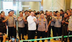 Pertemuan antara Kapolri dan Jaksa Agung di Kantor Kejagung (dok. Istimewa).
