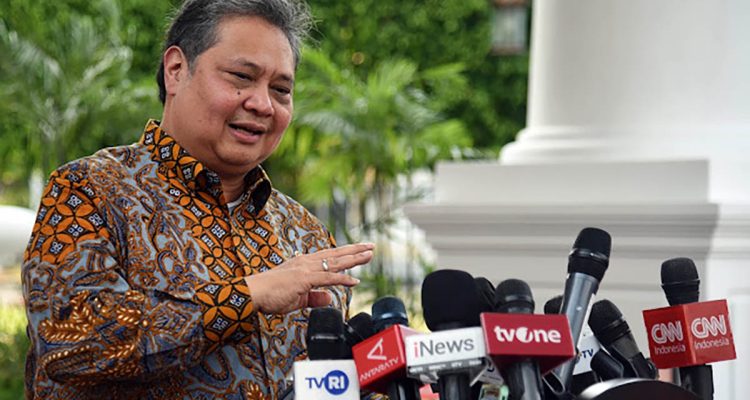 Airlangga Hartarto Menteri Koordinator Bidang Perekonomian