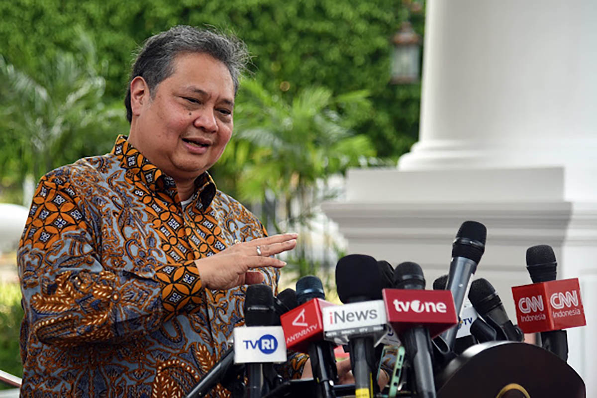 Airlangga Hartarto Menteri Koordinator Bidang Perekonomian