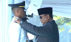 Presiden Prabowo Presiden Prabowo Subianto melantik lulusan terbaik IPDN menjadi Pamong Praja Muda di Jatinangor, Jawa Barat, pada Rabu, 29 Juli 2026.