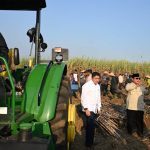 Presiden Prabowo-Panen Raya Tebu Presiden Prabowo Subianto memimpin panen raya serentak yang digelar di Lanud Abdulrachman Saleh, Kabupaten Malang, Provinsi Jawa Timur, pada Jumat, 17 Juli 2026.