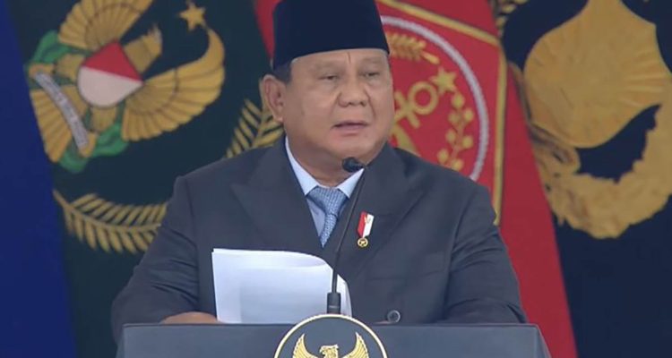 Presiden Prabowo Subianto