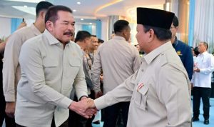 Presiden Prabowo Subianto bersama Jaksa Agung RI ST Burhanuddin Presiden Prabowo Subianto bersama Jaksa Agung RI ST Burhanuddin