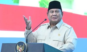Presiden Prabowo Subianto saat meresmikan Akad Massal 62.000 Unit Kredit Pemilikan Rumah (KPR) Rumah Subsidi dan Kredit Usaha Rakyat (KUR) Perumahan. Presiden Prabowo Subianto saat meresmikan Akad Massal 62.000 Unit Kredit Pemilikan Rumah (KPR) Rumah Subsidi dan Kredit Usaha Rakyat (KUR) Perumahan di kawasan Puri Delta City Side Batang, Kabupaten Batang, Provinsi Jawa Tengah, pada Kamis, 30 Juli 2026. Foto: BPMI Setpres