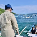 Presiden Prabowo saat melakukan kunjungan kerja ke Kampung Nelayan Merah Putih (KNMP) di Kelurahan Leato Selatan, Kota Gorontalo, Sabtu (9/5/2026). Foto: BPMI Sekretariat Presiden
