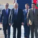 Presiden Republik Belarus, Alexander Lukashenko, tiba di Indonesia. Foto: Instagram/ Sjafrie Sjamsoeddin