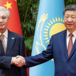 Presiden Tiongkok Xi Jinping bertemu dengan Presiden Kazakhstan Kassym-Jomart Tokayev