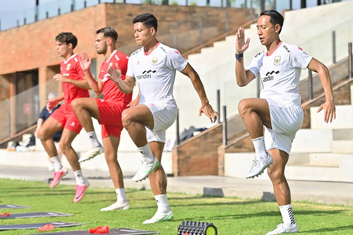 Timnas Indonesia berlatih Jelang Piala AFF 2026