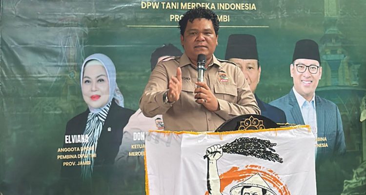 Don Muzakir Ketua Umum DPN Tani Merdeka Indonesia.
