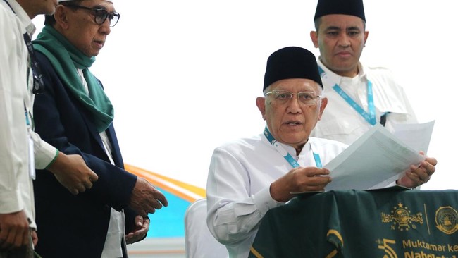 KH Abdul Hakim Mahfudz atau Gus Kikin Ketua Umum Pengurus Besar Nahdlatul Ulama (PBNU).