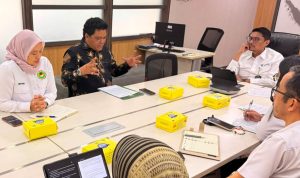 Kemendag Ketua Harian DPP APPSI Don Muzakir saat bertemu dengan Direktur Jenderal Perdagangan Dalam Negeri (Dirjen PDN) Kemendag Iqbal Shoffan Shofwan di Jakarta, pada Senin, 24 Agustus 2026 pagi.