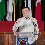 Menteri Koordinator Bidang Politik dan Keamanan (Menko Polkam) Djamari Chaniago