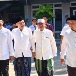 Muktamar NU ke-35 di Jombang Sekretaris Jenderal PBNU Saifullah Yusuf atau Gus Ipul, didampingi Ketua PWNU Jawa Timur KH. Abdul Hakim Mahfudz dan jajaran pengasuh Pondok Pesantren Bahrul Ulum Tambakberas, Jombang, Jawa Timur, meninjau kesiapan Lokasi Muktamar ke-35 NU, Senin (6/8/2026).